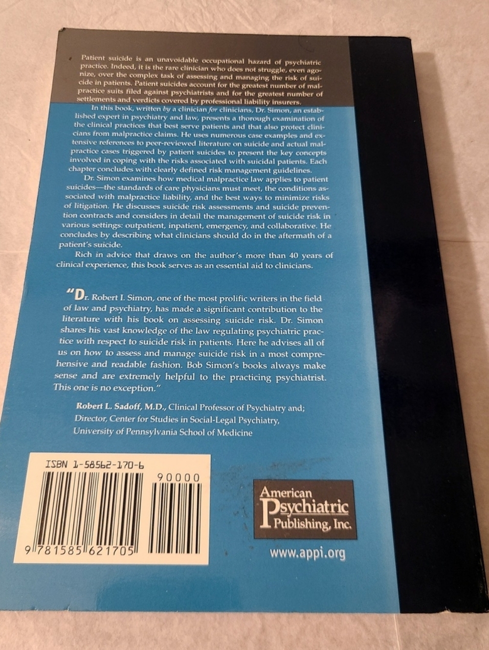 NEW BOOK - Suicide Risk: Guidelines for Clinically Based Risk Management - Picture 2 of 2